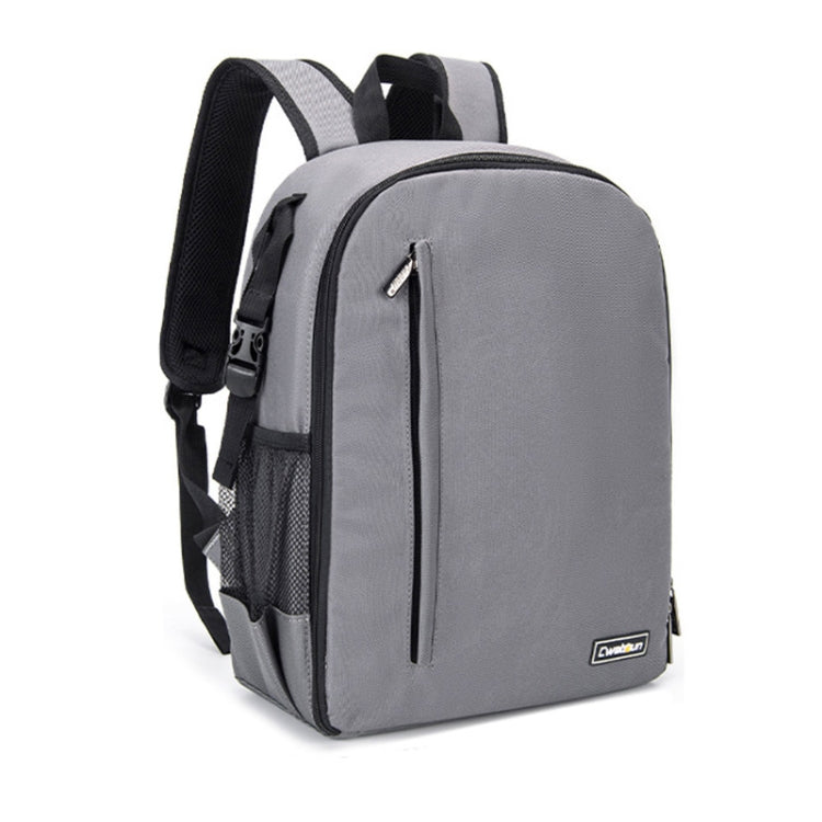 CADeN Shoulder Digital Camera Bag Outdoor Nylon Photography Backpack(Grey Small Bag) by CADeN