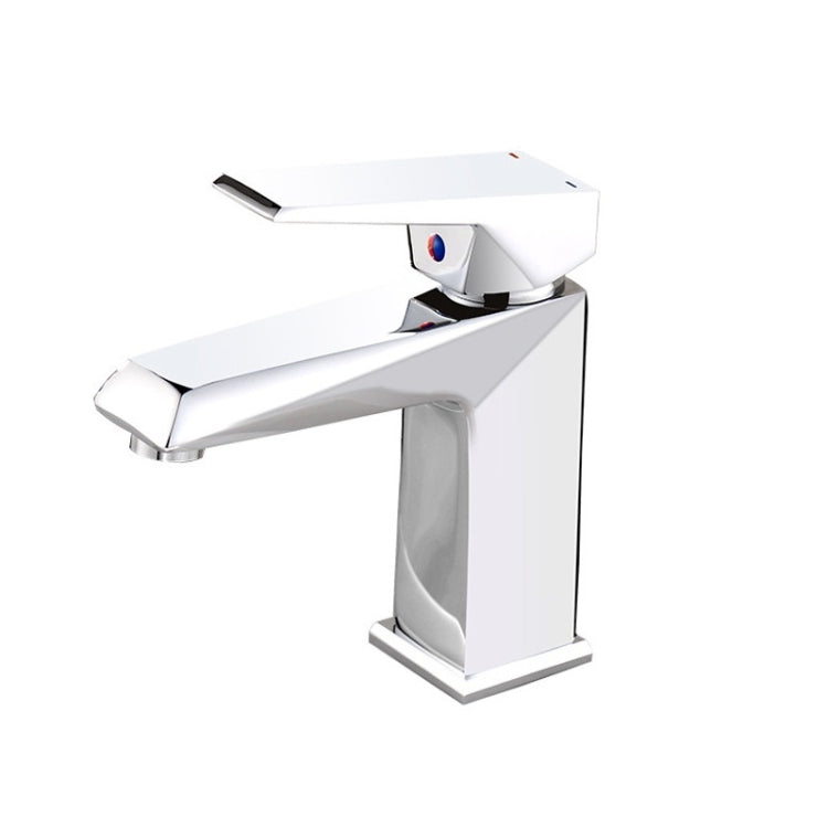 Hardware Faucet Bathroom Hot & Cold Water Faucet, Specification: Electroplating 81502 by bashfashion