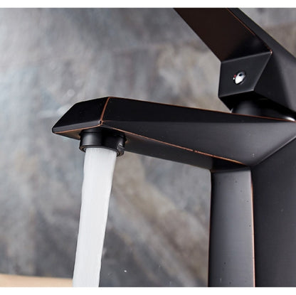 Hardware Faucet Bathroom Hot & Cold Water Faucet, Specification: Electroplating 81502 by bashfashion