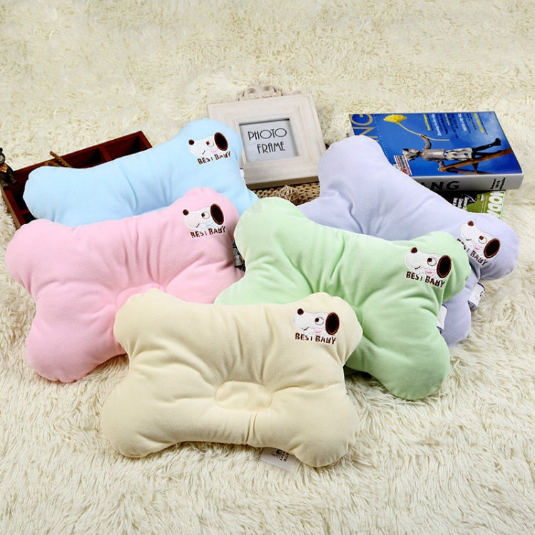 Four Seasons Cervical Protection Anti-head Stereotype Baby Pillow(Pink) by bashfashion