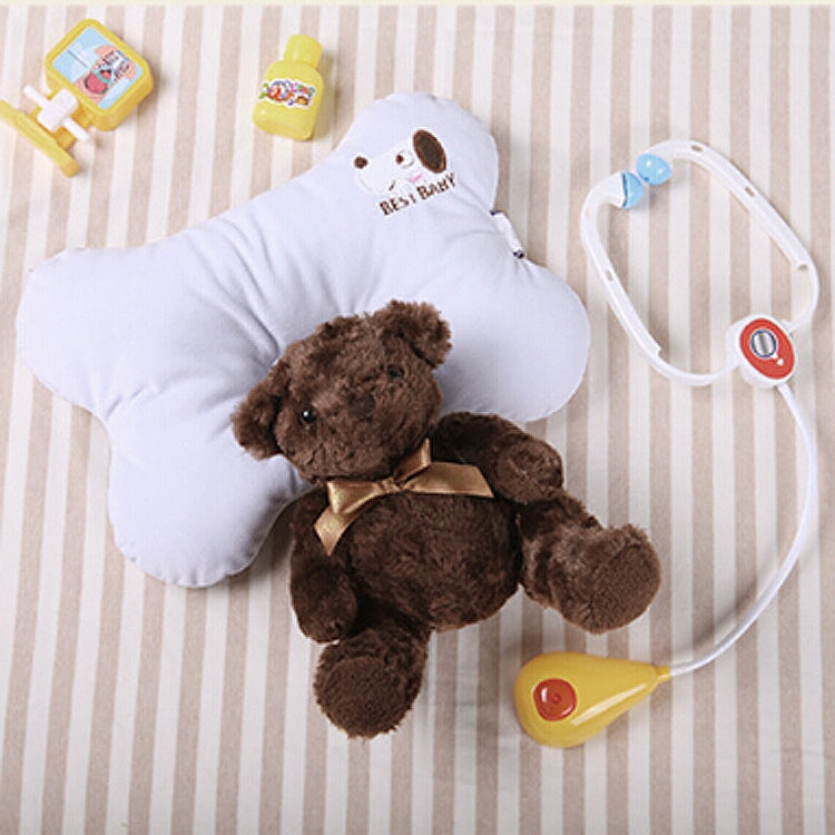 Four Seasons Cervical Protection Anti-head Stereotype Baby Pillow(Blue) by bashfashion