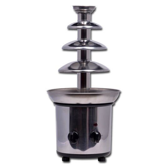 4 Layers Electrical Chocolate Fountain Chocolate Melt Fondue Waterfall Machine by bashfashion