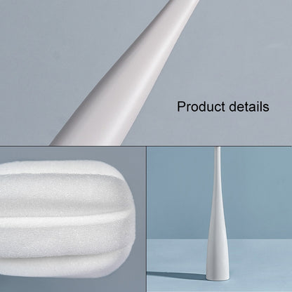 Long Handle Sponge Cup Brush Mug Cleaning Brush Bottle Brush Glass Cup Brush(White) by bashfashion