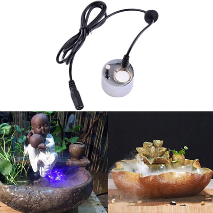 Mini Air Humidifier Color Changing Ultrasonic Household Mist Maker Portable Water Mist for Pond / Water Tank by bashfashion