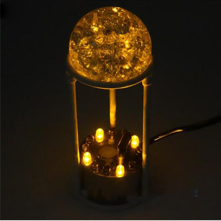 Mini Air Humidifier Color Changing Ultrasonic Household Mist Maker Portable Water Mist for Pond / Water Tank by bashfashion