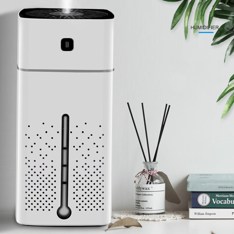 Ultrasonic Air Humidifier USB Essential Oil Aroma Diffuser LED Night Light Spray Mist Purifier, 1000ml(Black) by bashfashion