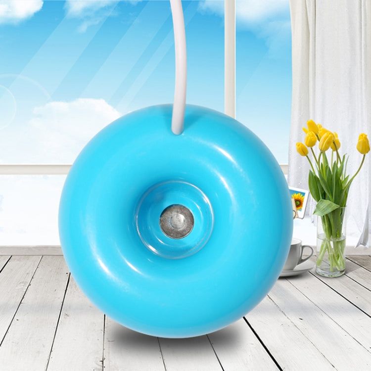 Donut Shape Mini USB Air Humidifier Aroma Diffuser Purifier(Blue) by bashfashion