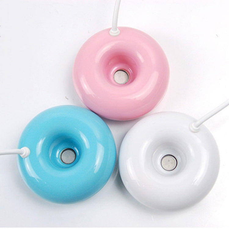 Donut Shape Mini USB Air Humidifier Aroma Diffuser Purifier(Blue) by bashfashion