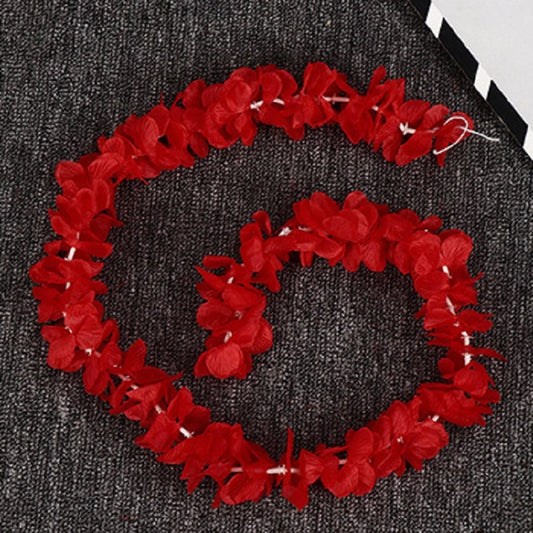 10 PCS 1M Simulation Orchids String Wedding Arrangement Flower Strip Stage Decoration Supplies(Red) by bashfashion