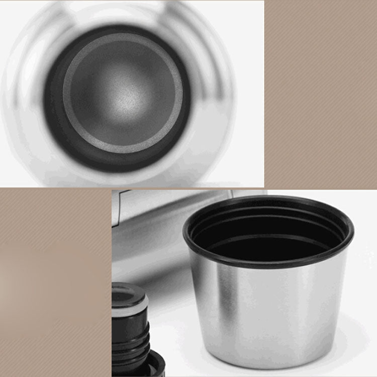 Outdoor Travel Household Stainless Steel Vacuum Insulation Pot, Capacity: 1L by bashfashion