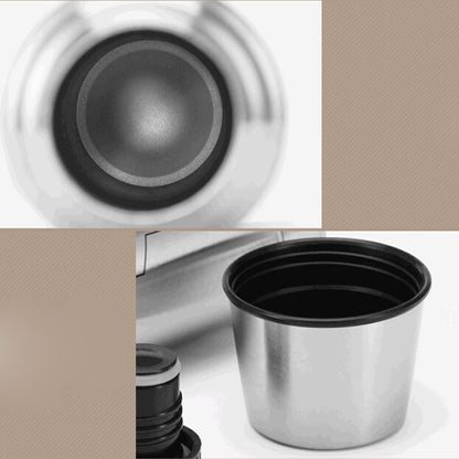 Outdoor Travel Household Stainless Steel Vacuum Insulation Pot, Capacity: 1L by bashfashion