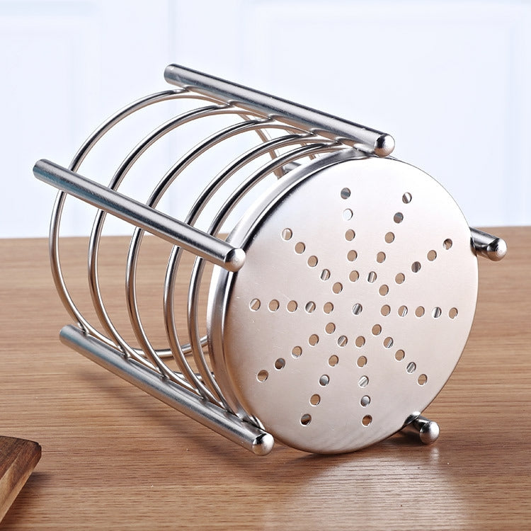 304 Stainless Steel Chopsticks Cage Drain Rack Knife Fork Storage Box Kitchen Supplies Chopsticks Box by bashfashion