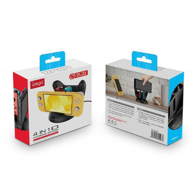 IPEGA PG-SL003 4 in 1 Charging Base Charger for N-Switch/NS Lite Host and Joy-Con/Pro Controller by ipega