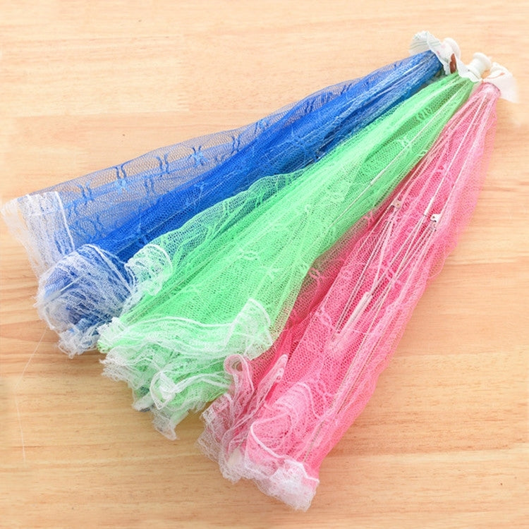 Lace Folding Dish Cover Mesh Cover Dish Dust-proof Printing Food Cover Fly-proof Cover Food Cover Random Color Delivery by bashfashion