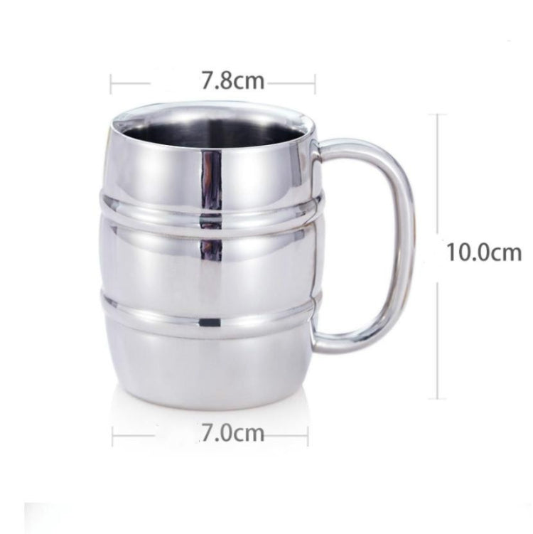 Stainless Steel Beer Cup Mugs Outdoor Camping Western Tea Coffee Cup Insulated Portable Water Cup Drinkware with Handle by bashfashion