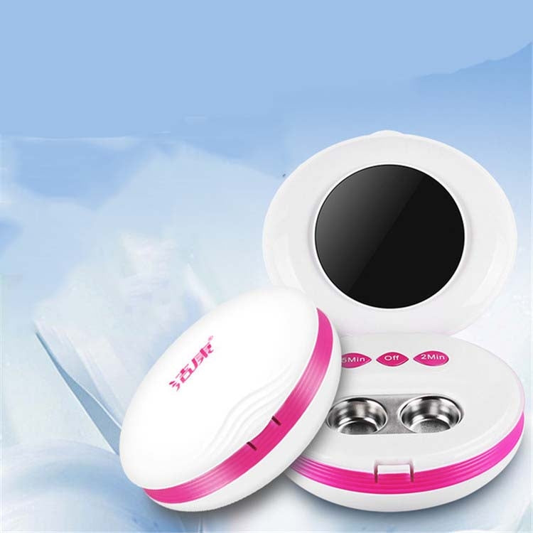 Jie Kang Contact Lens Cleaner and Contact Lens Automatic Cleaning Machine Box(Rose Red White) by bashfashion