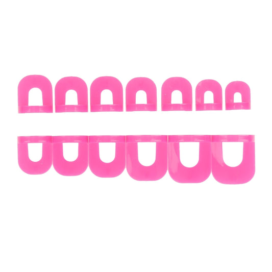 1 Set Manicure Nail Gel Model Nail Clip Edge Glue Overflow Prevent Tool Nail Art tool Accessories by bashfashion