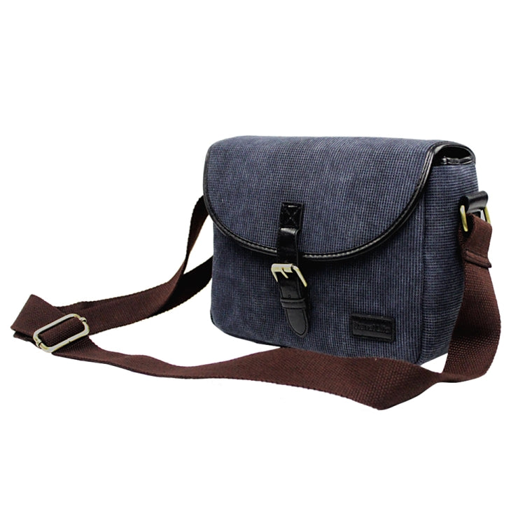 Retro Photo Camera Bag Case Cover For Canon EOS 200D 77D 7D 80D 800D 1300D 6D 70D 760D 750D 700D 600D 100D 1200D 1100D SX540(Blue) by bashfashion