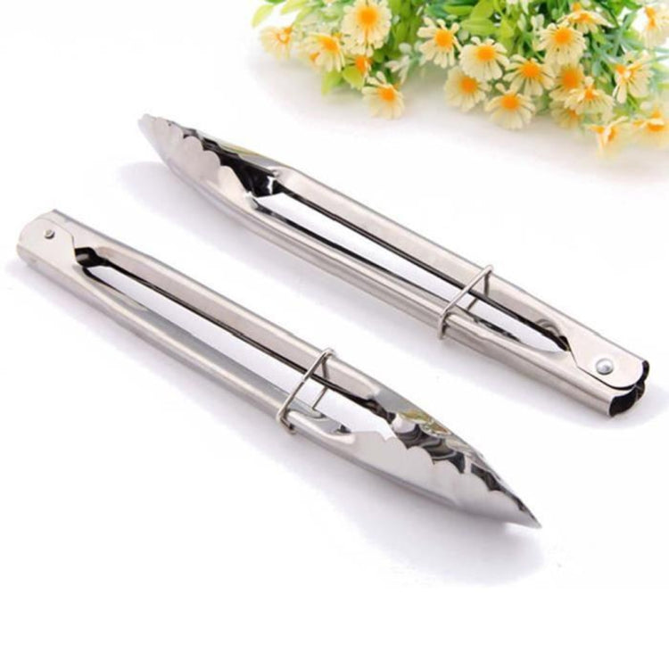 3 PCS 9 inch Stainless Steel Food Clip Bread Barbecue Clip Baking Tools by bashfashion