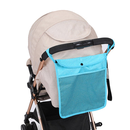 Baby Trolley Net Bag Storage Bag Universal Baby Care(Blue) by bashfashion