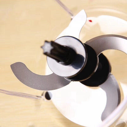 Portable Mixing Cup Electric Soy Milk Juicer Multi-function Cooking Machine Home Meat Grinder(Pink) by bashfashion