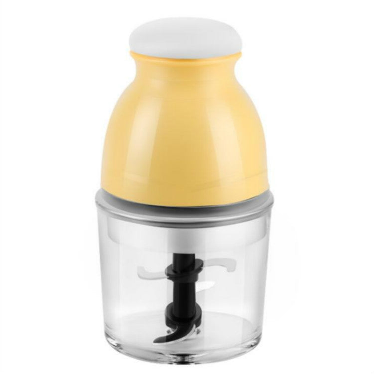 Portable Mixing Cup Electric Soy Milk Juicer Multi-function Cooking Machine Home Meat Grinder(Beige) by bashfashion