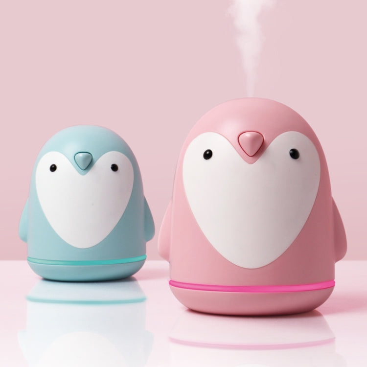 220ml Aroma Humidifier Cute Penguin USB Air Diffuser Home Office Car Mist Maker Air Purifier(Pink) by bashfashion