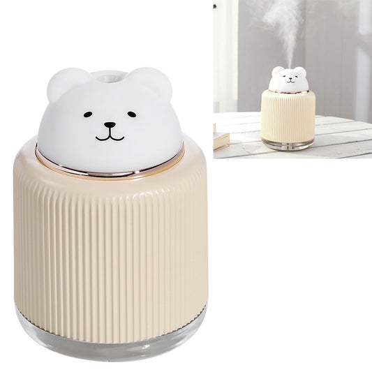 Light Pet Humidifier USB Night Light Home Bedside Lamp Sleep Mute Energy-saving Lamp(Yellow Bear) by bashfashion