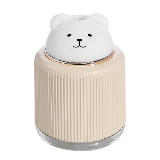Light Pet Humidifier USB Night Light Home Bedside Lamp Sleep Mute Energy-saving Lamp(Yellow Bear) by bashfashion