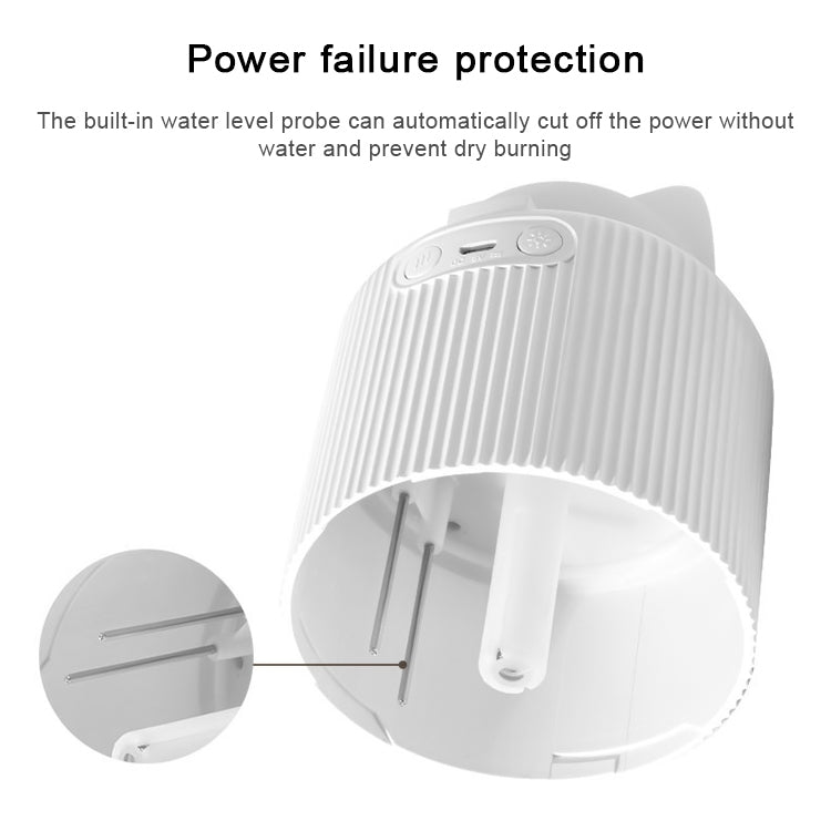 Light Pet Humidifier USB Night Light Home Bedside Lamp Sleep Mute Energy-saving Lamp(Yellow Bear) by bashfashion