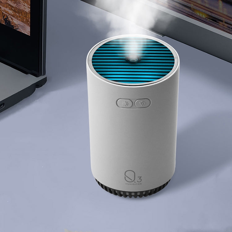 Wireless Q3 Humidifier Mini USB Charging Portable Air Purifier(Gray) by bashfashion
