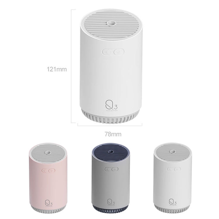 Wireless Q3 Humidifier Mini USB Charging Portable Air Purifier(Gray) by bashfashion