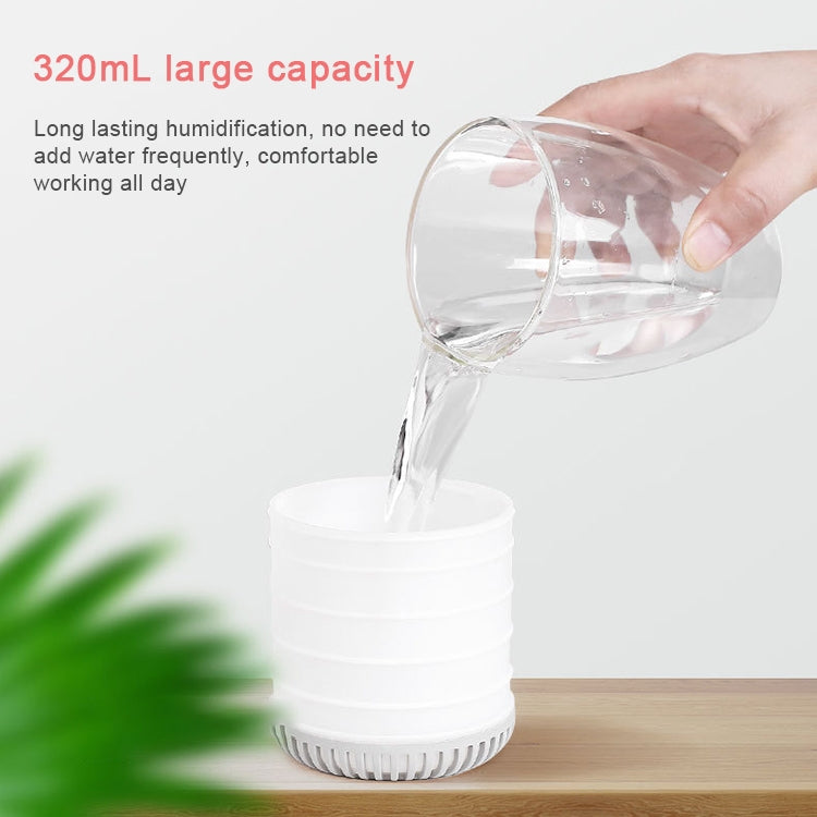 Wireless Q3 Humidifier Mini USB Charging Portable Air Purifier(Gray) by bashfashion