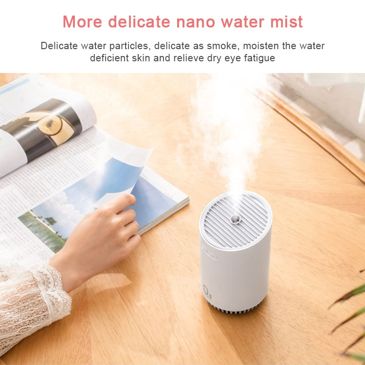 Wireless Q3 Humidifier Mini USB Charging Portable Air Purifier(Gray) by bashfashion