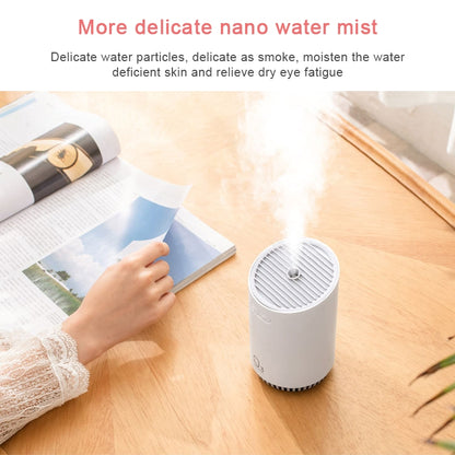Wireless Q3 Humidifier Mini USB Charging Portable Air Purifier(Gray) by bashfashion