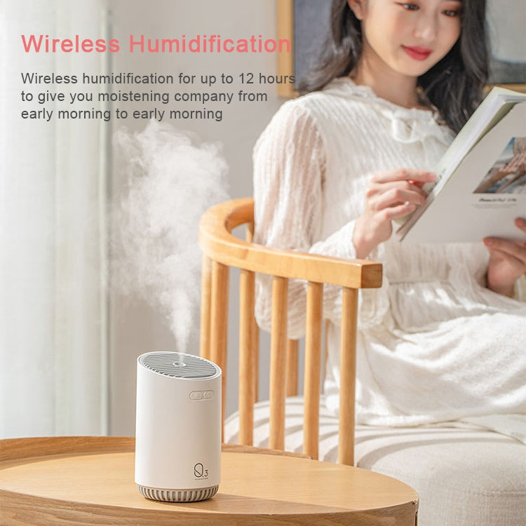 Wireless Q3 Humidifier Mini USB Charging Portable Air Purifier(Gray) by bashfashion