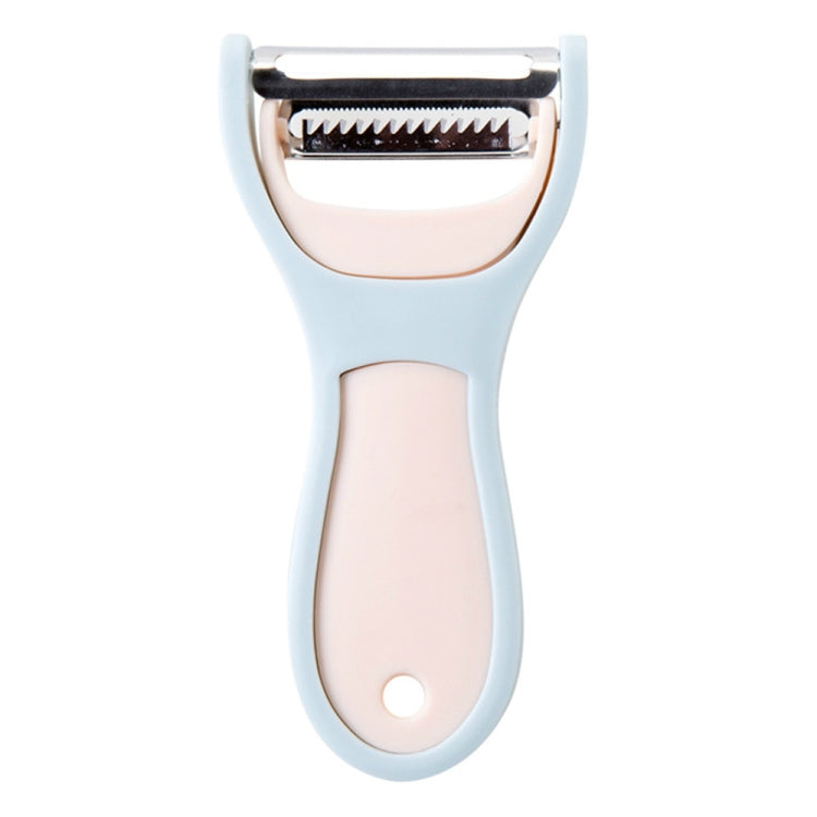 Fruit Vegetable Peeler Planer Potato Carrot Kitchen Tool(Beige) by bashfashion