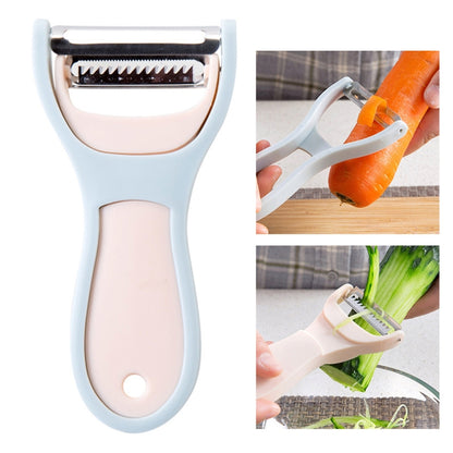 Fruit Vegetable Peeler Planer Potato Carrot Kitchen Tool(Beige) by bashfashion