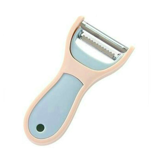 Fruit Vegetable Peeler Planer Potato Carrot Kitchen Tool(Blue) by bashfashion