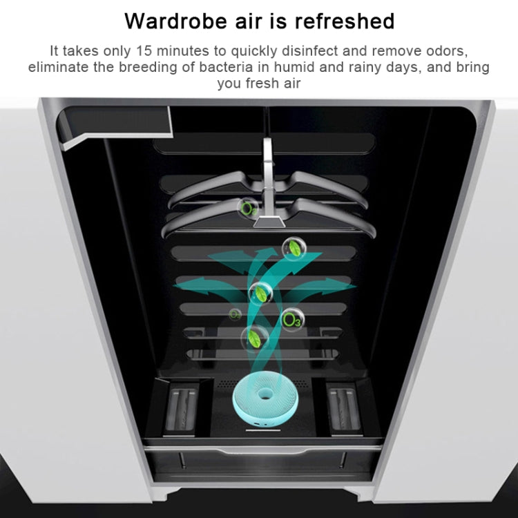 Portable Donut Electric Air Purifier Home Car Anion Ozone Deodorizer(Black) by carzor