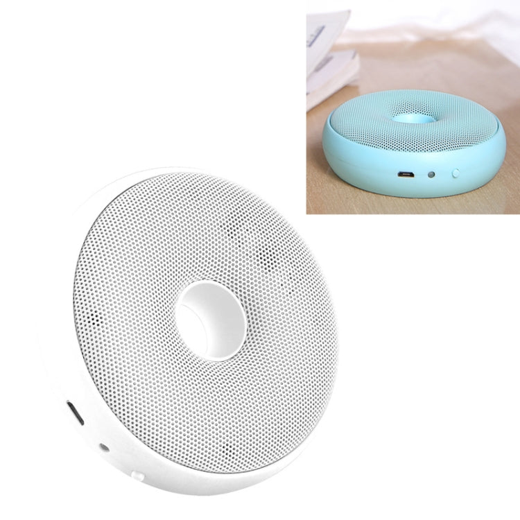 Portable Donut Electric Air Purifier Home Car Anion Ozone Deodorizer(White) by carzor