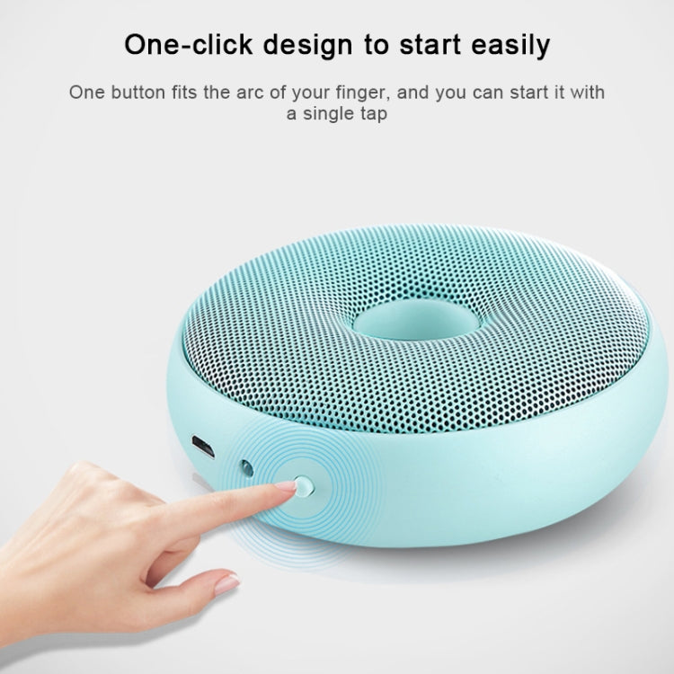 Portable Donut Electric Air Purifier Home Car Anion Ozone Deodorizer(Green) by carzor