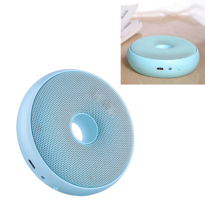 Portable Donut Electric Air Purifier Home Car Anion Ozone Deodorizer(Blue) by bashfashion