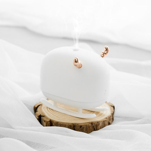 SOTHING DSHJ-H-009 260ML Deer Air Humidifier USB Home Atmosphere Night Light Air Purifier(White) by bashfashion