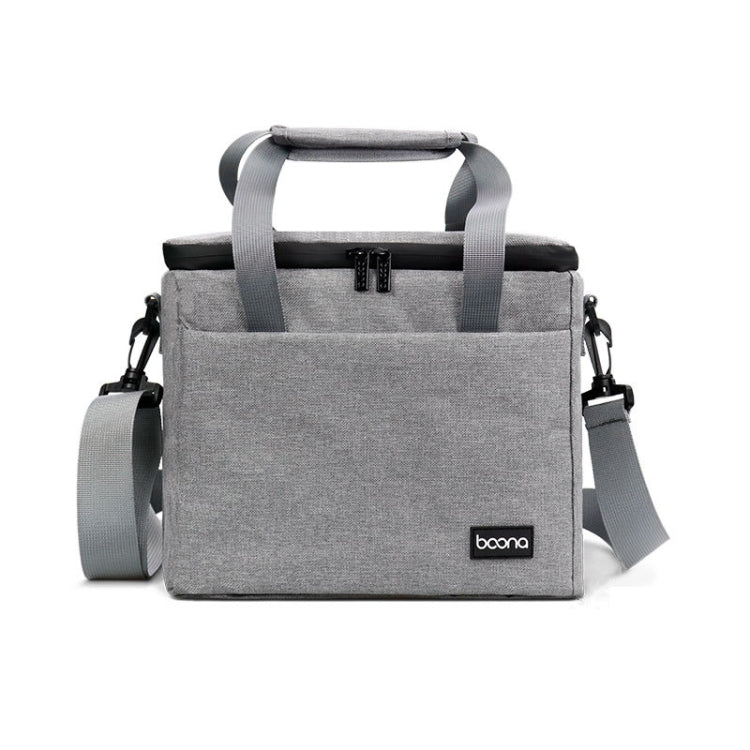 Baona BN-H001 Digital Camera Bag Casual Portable Camera Waterproof Bag, Size:Medium(Gray) by Baona