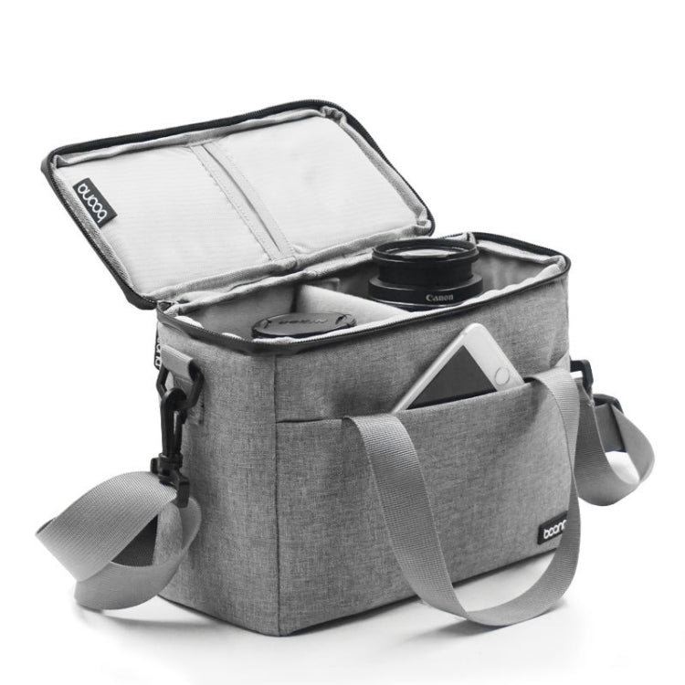 Baona BN-H001 Digital Camera Bag Casual Portable Camera Waterproof Bag, Size:Large(Gray) by Baona
