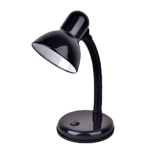 Vintage Iron LED Desk Lamp Push Button Switch Eye Protection Reading Led Light Table Lamps(Black) by bashfashion