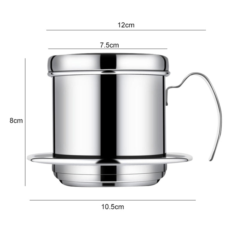 Stainless Steel Filter-free Paper Coffee Filter Pot by bashfashion