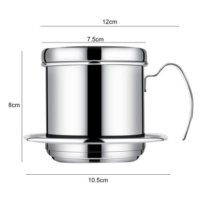 Stainless Steel Filter-free Paper Coffee Filter Pot by bashfashion