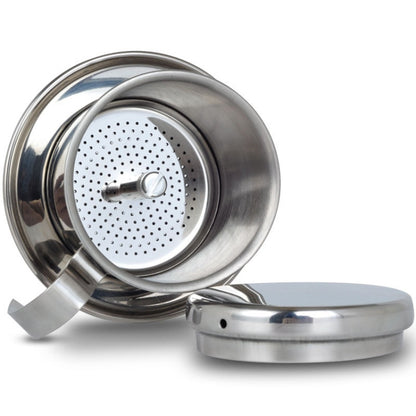 Stainless Steel Filter-free Paper Coffee Filter Pot by bashfashion